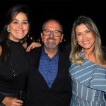 Nathalie Freitas e Claudio Ferrete, da R11, com Edilaine Oliveira, da Latam Travel Nathalie Freitas e Claudio Ferrete, da R11, com Edilaine Oliveira, da Latam Travel