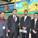 Otavio Casotti, Brenno D’Aguiar, Guilherme Clementino e Paulo Neves, da Embratur