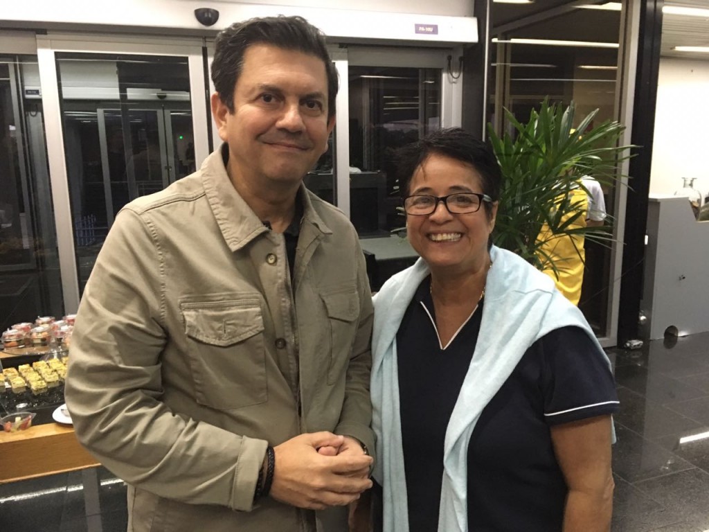 Trade celebra escolha de Otávio Leite para secretaria de Turismo do RJ Otavio Leite e Cristina Fritsch