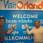 Patrick Yvars e André Almeida, do Visit Orlando Patrick Yvars e André Almeida, do Visit Orlando