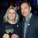 Registela Bassotto, da Festi Queijo, e Paulo Salvi, da secretaria de Turismo e Cultura de Garibaldi