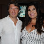 Ricardo Amaral, da R11, com a atriz Fabiana Karla Ricardo Amaral, da R11, com a atriz Fabiana Karla