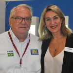 Roy Taylor, CEO do M&E, e Luciane Leite, da WTM-LA