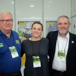 Roy Taylor, do M&E, Tamara Araújo, da Best Travel, e João Araujo, da João Araújo Promoção e Vendas