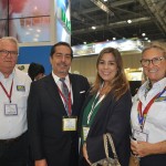 Roy Taylor e Rosa Masgrau do M&E, com Fernando Harb e Denise Arenciba, da Spotlight