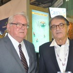 Roy Taylor, presidente do M&E, e Arialdo Pinho, secretário de Turismo do Ceará