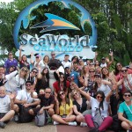 SeaWorld foi um dos parques visitados pelo Super Fam