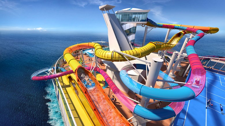 Royal Caribbean terá "montanha-russa aquática" a bordo do Navigator of The Seas T1105NAVIGATOR1_HR
