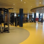 Tamanho do Fitness Center é proporcional ao tamanho do Symphony