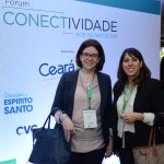 Tatiane Novaes, da Latam, e Marcela Vaz, da Prefeitura de Guarulhos-SP