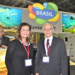 Teté Bezerra, presidente da Embratur, Fred Arruda, embaixador do Brasil no Reino Unido