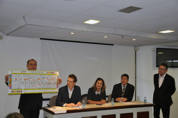 "São Paulo Una Ciudad Del Mundo" busca promover turismo paulista na Argentina 1 Toni Sando, do Visite São Paulo, André Sanches, do SPTuris, Teté Bezerra, da Embratur, Bruno Omori, da ABIH-SP e Luiz Fernando da Cunha Vaz