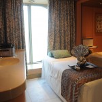 Um dos quartos para tratamento de Spa do MS Zaandam Um dos quartos para tratamento de Spa do MS Zaandam
