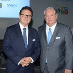 Vinicius Lummertz, Ministro do Turismo, e Roy Taylor, do M&E