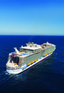 Symphony of The Seas chega a Miami para iniciar temporada inaugural; veja fotos 3 Vista áerea do Symphony of the Seas