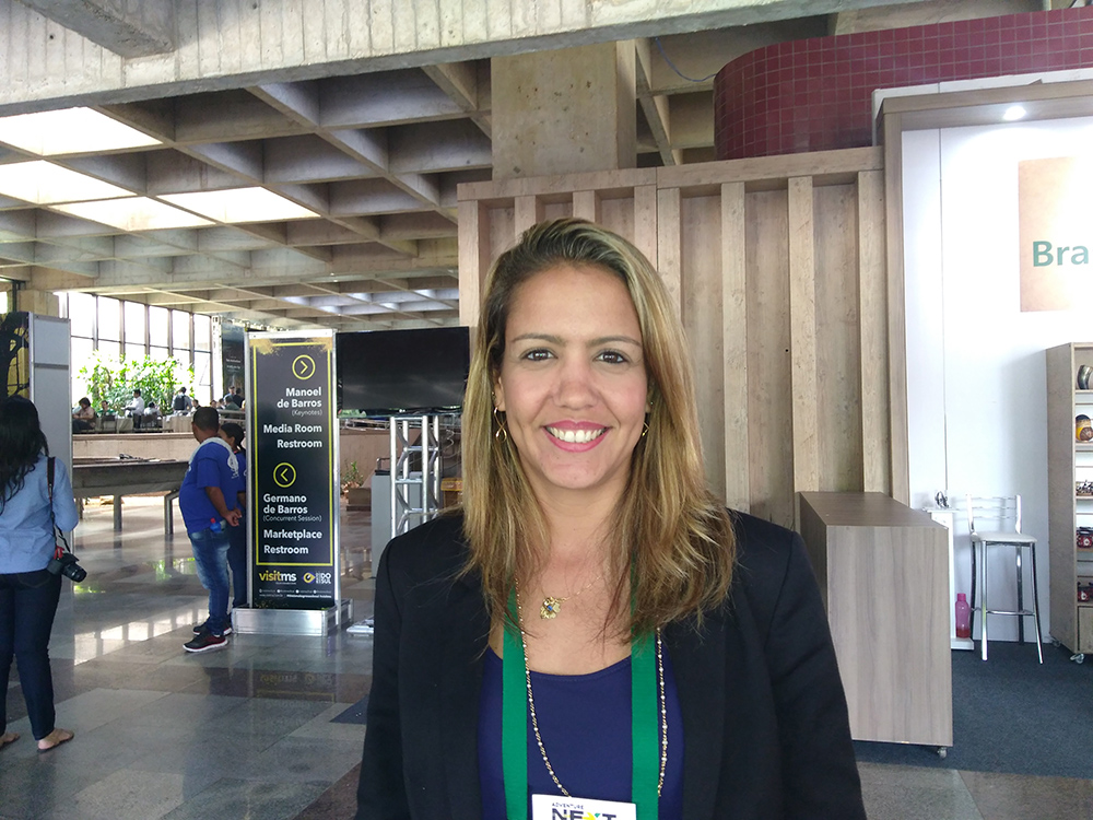 Mercado de Negócios movimenta operadores e receptivos no AdventureNEXT Latin America Yana Barral, Gerente Comercial Incoming, da MGM Operadora Turística