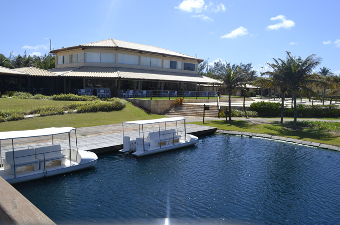 lago e barcos de transporte dom pedro laguna