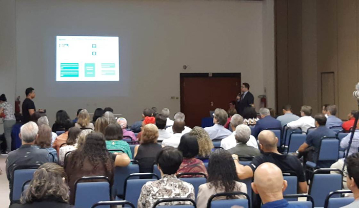 Secretaria do Turismo da Bahia apresenta avanços do Prodetur na Baía de Todos-os-Santos Setur apresentou os avanços no Fórum de Sustentabilidade da Baía de Todos-os-Santos, realizado no Centro de Convenções do Club Med Itaparica.