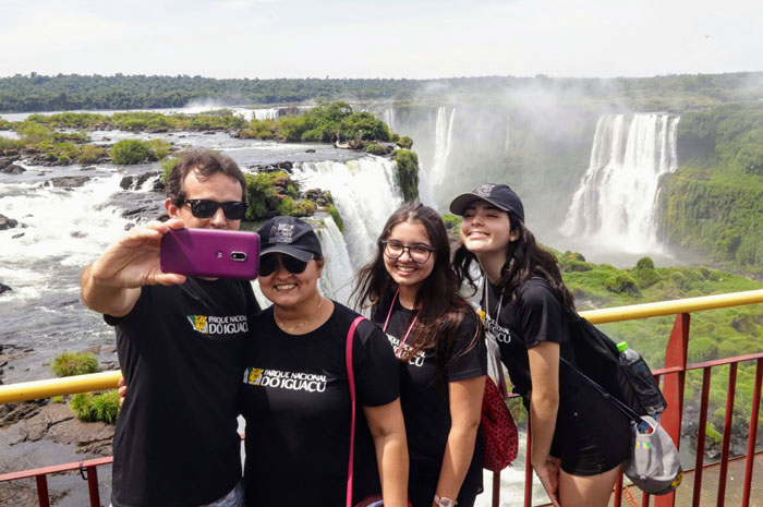 família Borguignon faz parte dos 946.258 brasileiros que passaram pela unidade de conservação neste ano