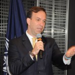 Adrian Ursilli, Country Manager da MSC no Brasil, deu as boas-vindas ao convidado
