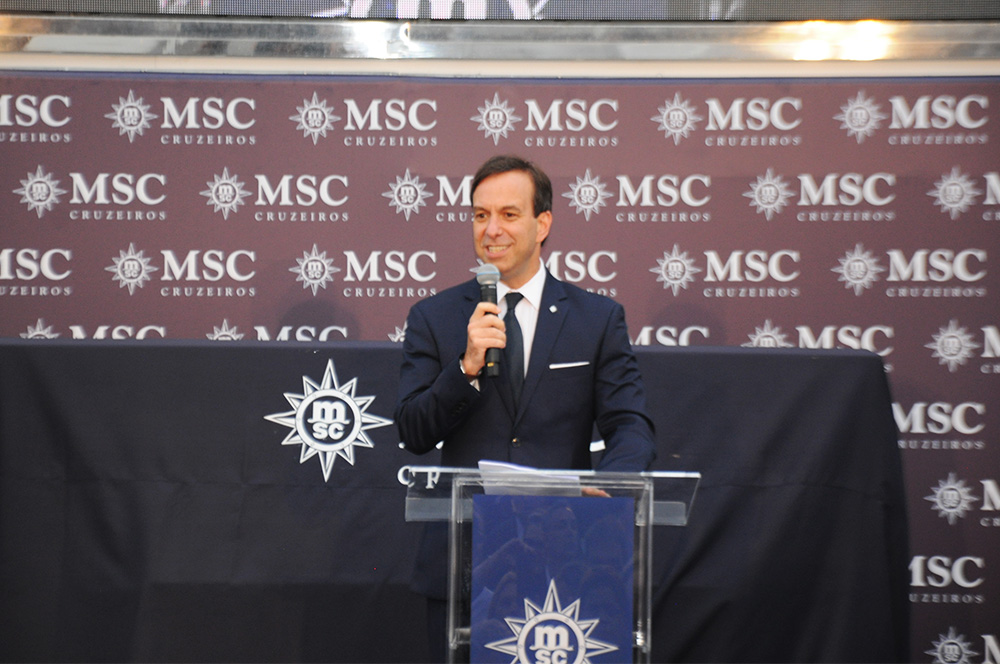 Adrian Ursilli, diretor da MSC no Brasil