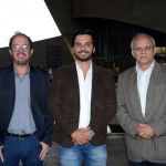 Agenor Maia, Tiago Diniz e Lais Amaral, da Prefeitura de Resende Agenor Maia, Tiago Diniz e Lais Amaral, da Prefeitura de Resende