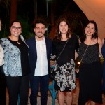 Aline Cristina, Amira Ayoub, Caio Lacerda, Lais Careche, Bianca Schimpl e Nathalia Kraus, da Latam Airlines