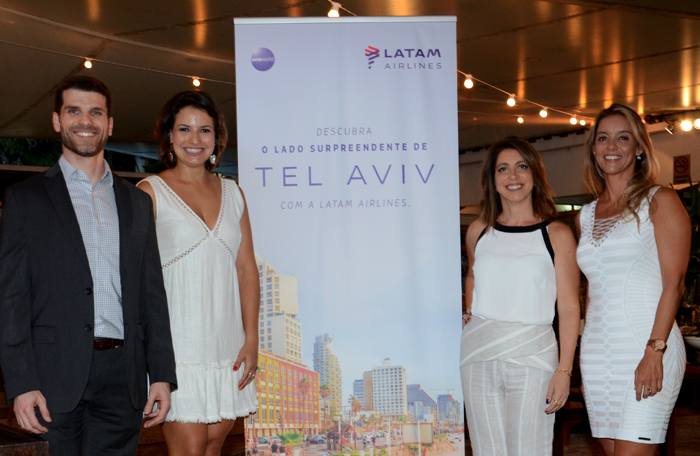 Latam inicia voo para Israel com 90% de ocupação Latam inicia voo para Israel com 90% de ocupação