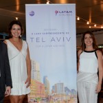 André Sena, da Latam, Carolina Dias, Renata Vuono e Renata Cohen, do Turismo de Israel