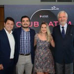 Antenor Soares, Tiago Ferreira e Karin Andrade, da Latam Airlines, e Nino Bellini, da Pátria Consolidadora Antenor Soares, Tiago Ferreira e Karin Andrade, da Latam Airlines, e Nino Bellini, da Pátria Consolidadora