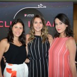 Aricia Oliveira, Karla Carvalho e Aline Maia, da Latam