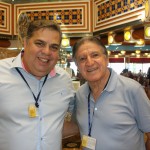 Artur Francisco Filho, da Master Operadora e Antonio Noya, da Turismo e Negócios