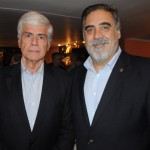 Carlos Alberto Ferreira, da Ancoradouro, e Aldo Siviero, presidente da Sindetur-RJ