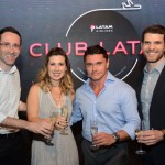 Daniel Aguado, Aline Silva, Igor Miranda e André Sena, da Latam Airlines Daniel Aguado, Aline Silva, Igor Miranda e André Sena, da Latam Airlines