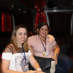 Daniella Polimeni, da CT Viagens e Irlane Barbosa, da GS Travel