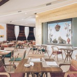 Restaurante La Barca: decoração é um dos destaques dos lobbys, restaurantes e quartos