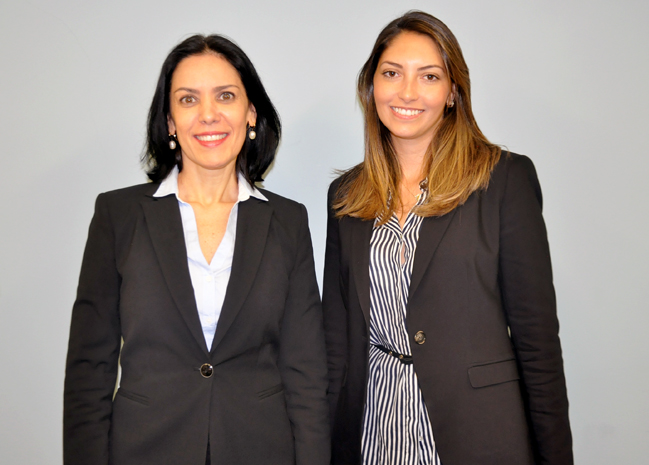 Denise Meyer e Karime Abud, sócias da Rouge Boutique de Comunicação