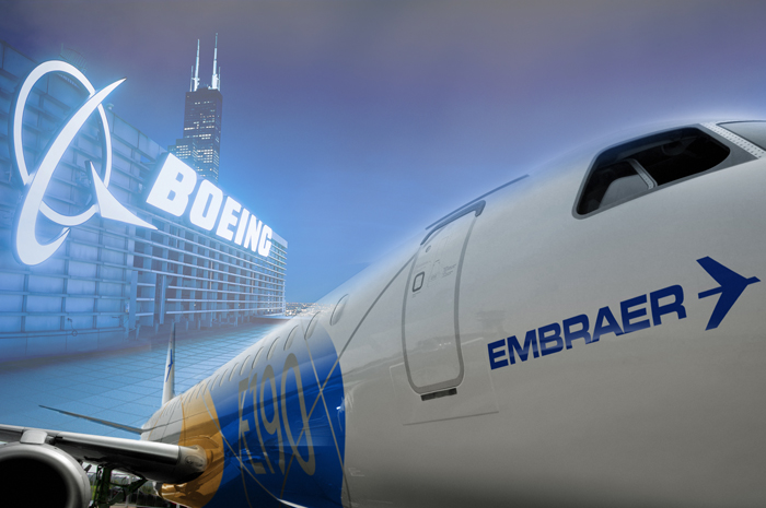 Embraer e Boeing