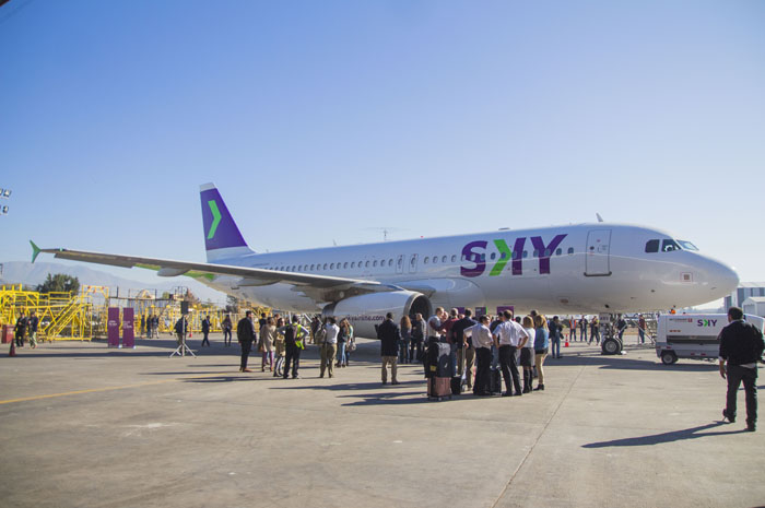SKY inaugura voos de baixo custo entre Santiago e São Paulo, terceiro destino no Brasil SKY
