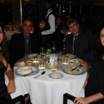 Gabriela Boller, da ABC Turismo, com seu esposo Adyb Fabel, e Cristiane e Paulo Barbosa, da Singulares Turismo