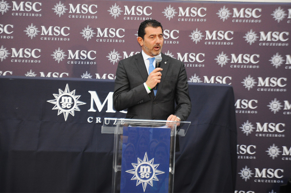 Gianni Onorato, CEO da MSC Cruzeiros