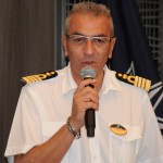 Giuseppe Galano, comandante e anfitrião do MSC Seaview