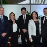 Herculano Passos, da Frentur, Vanessa Mendonça, do MTur, Marcelo Álvaro, futuro ministro, Manoelina Medrado, e Bob Santos, do MTur Herculano Passos, da Frentur, Vanessa Mendonça, do MTur, Marcelo Álvaro, futuro ministro, Manoelina Medrado, e Bob Santos, do MTur