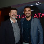 João Batista e Cleber Gil, da Latam Airlines João Batista e Cleber Gil, da Latam Airlines
