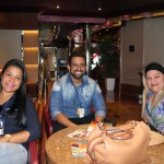 Jéssica Layane e Gabriel, da Masterop e Jussara Rocha, da Jussaratur Jéssica Layane e Gabriel, da Masterop e Jussara Rocha, da Jussaratur