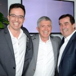 Lucas e Ricardo Paci, da Tyller, com Ivo Lins, da Flytour Gapnet Lucas e Ricardo Paci, da Tyller, com Ivo Lins, da Flytour Gapnet