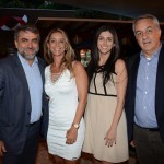 Marcelo Patelli, Renata Vuono, do Turismo de Israel, Nathalia Moura e Sylvio Ferraz, da CVC Corp