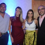 Pedro Coelho, da Best Day, Joana Silva e Thainara Lima, da CVC, e Ronnie Arosa, da Rede Rio Hotéis