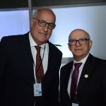 Roberto Maciel, presidente da Abrasel RJ, e Wilson Pereira, da Contratuh Roberto Maciel, presidente da Abrasel RJ, e Wilson Pereira, da Contratuh
