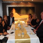 Rosilene Nunes e Daniella Lage, da GD Turismo, Gabriel Menares e Denisse Marin, da Kuality Cocha, e Rosa Masgrau e Roy Taylor, do M&E